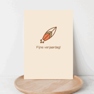 Wenskaart Verjaardag Surf